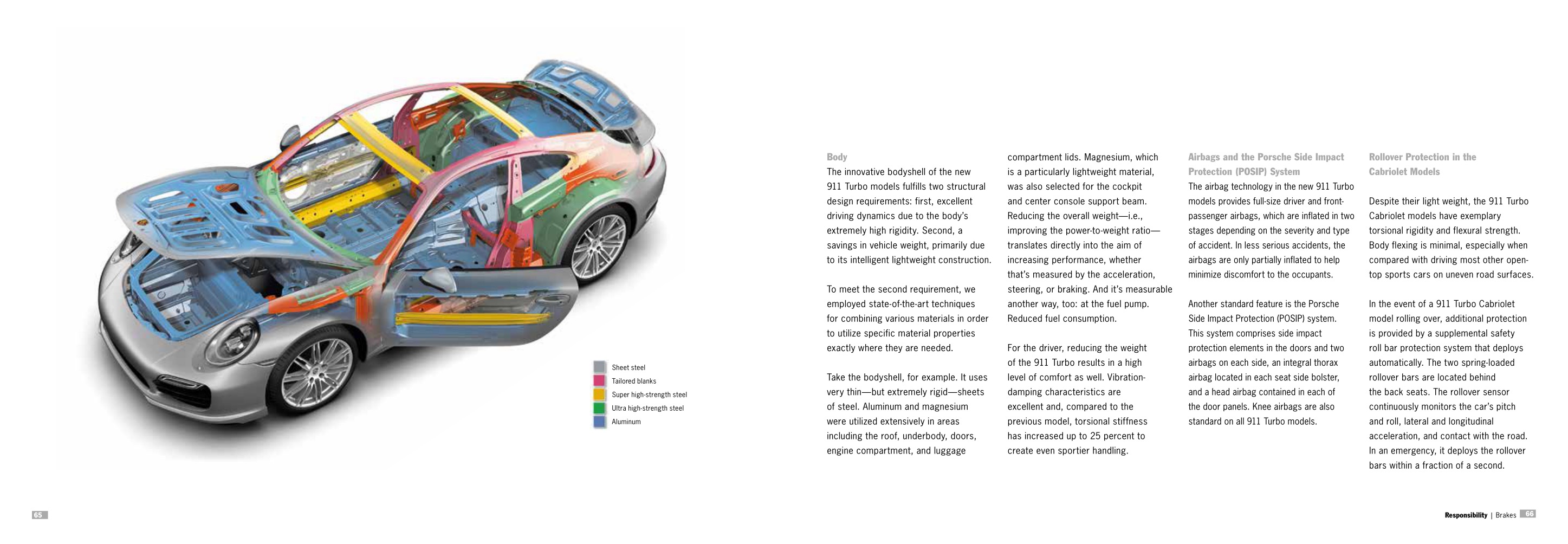 2014 Porsche 911 Turbo Brochure Page 58